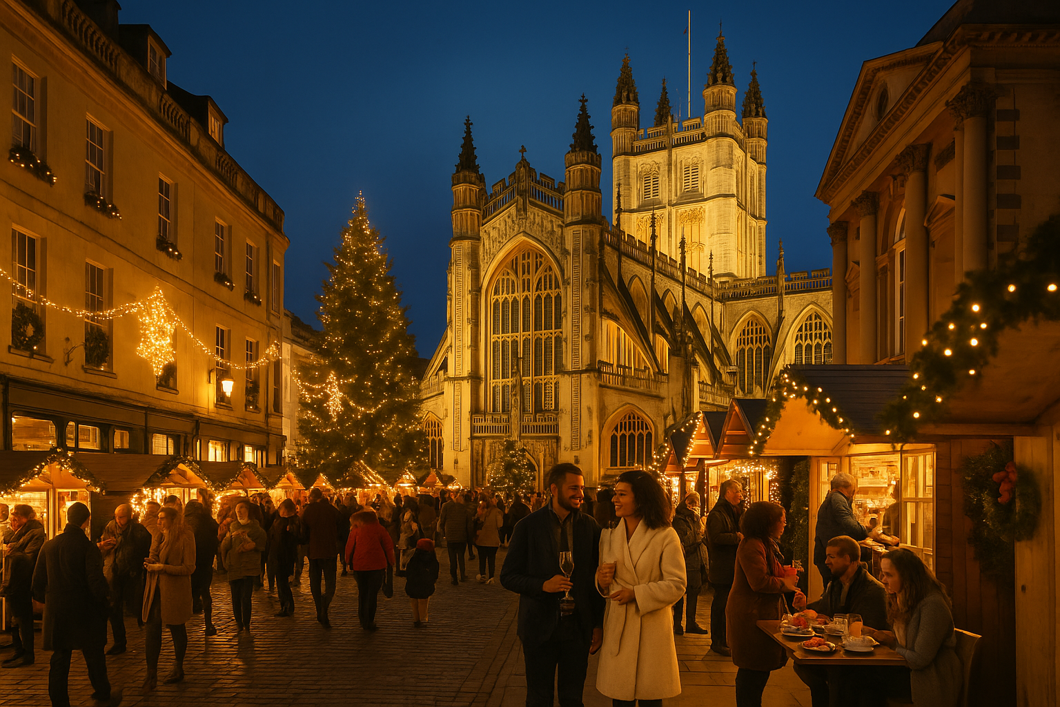 The Magic of Bath at Christmas: Your Ultimate Guide to Markets, Mulled Wine and Merriment